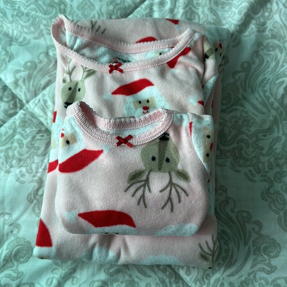 Almost new dolly and me fleece sleepware/night war. Worn just to take some pics! - Picture 6 of 6